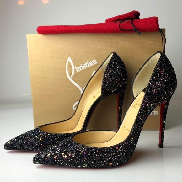 Christian Louboutin Shoes - Christian Louboutin Iriza Glitter Dragonfly 39.5